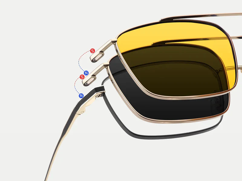 Rectar | Magnetic Eyeglasses Sunglasses (3-in-1)
