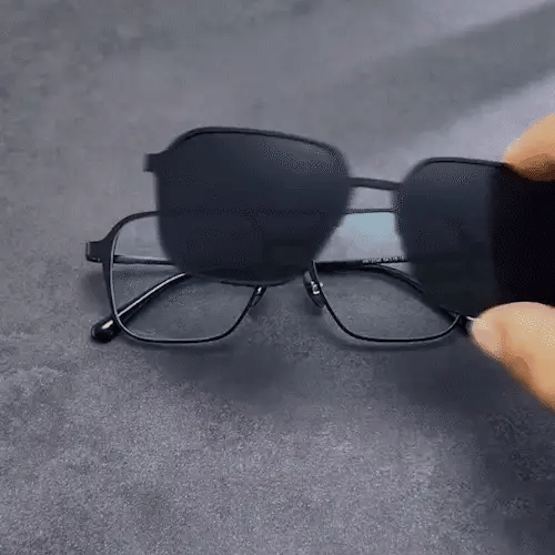 Hwakeyes 5-in-1 Magnetic Polerized Sunglasses