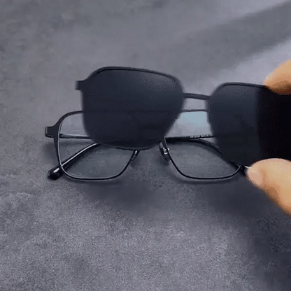 Hwakeyes 5-in-1 Magnetic Polerized Sunglasses