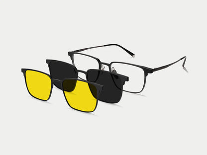 Signature | (5-in-1) Magnetic Eyeglasses Sunglasses