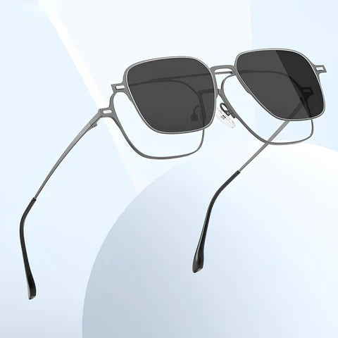 Hwakeyes 5-in-1 Magnetic Polerized Sunglasses