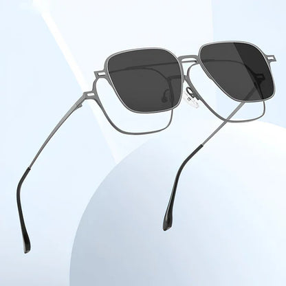 Hwakeyes 5-in-1 Magnetic Polerized Sunglasses